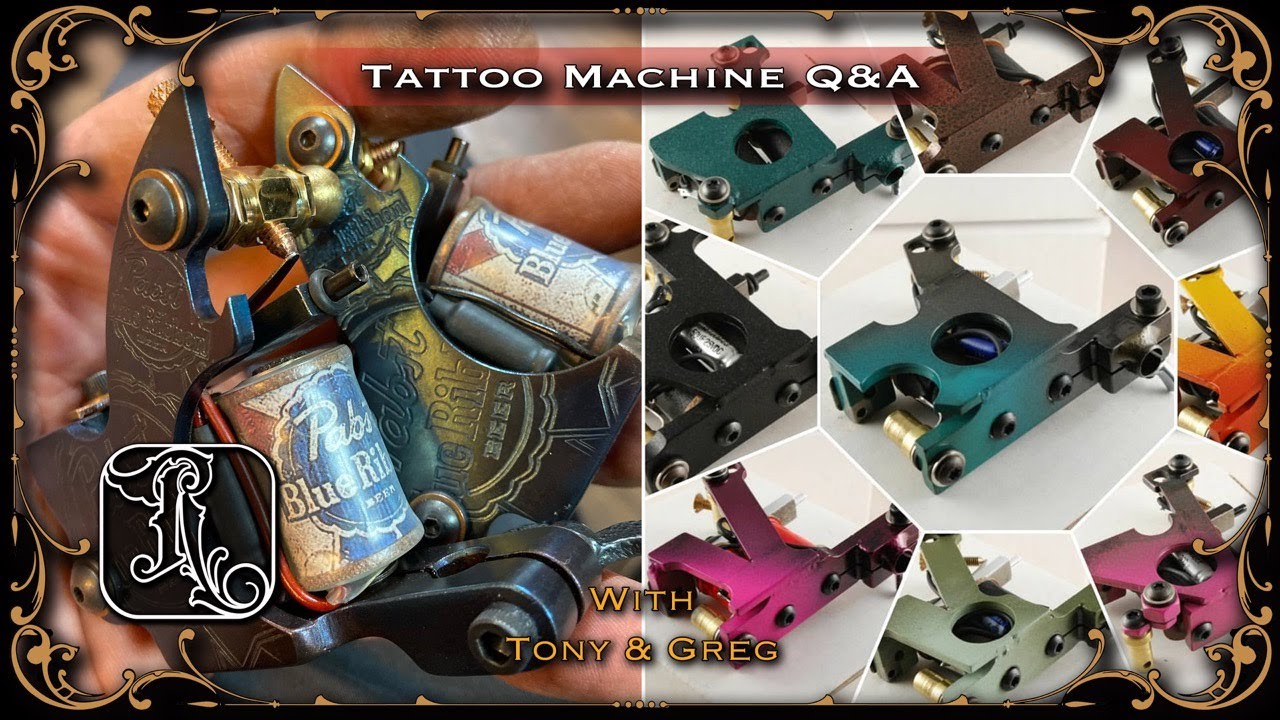 Tattoo Machine Q&A with Tony Urbanek and Greg DiGiacinto