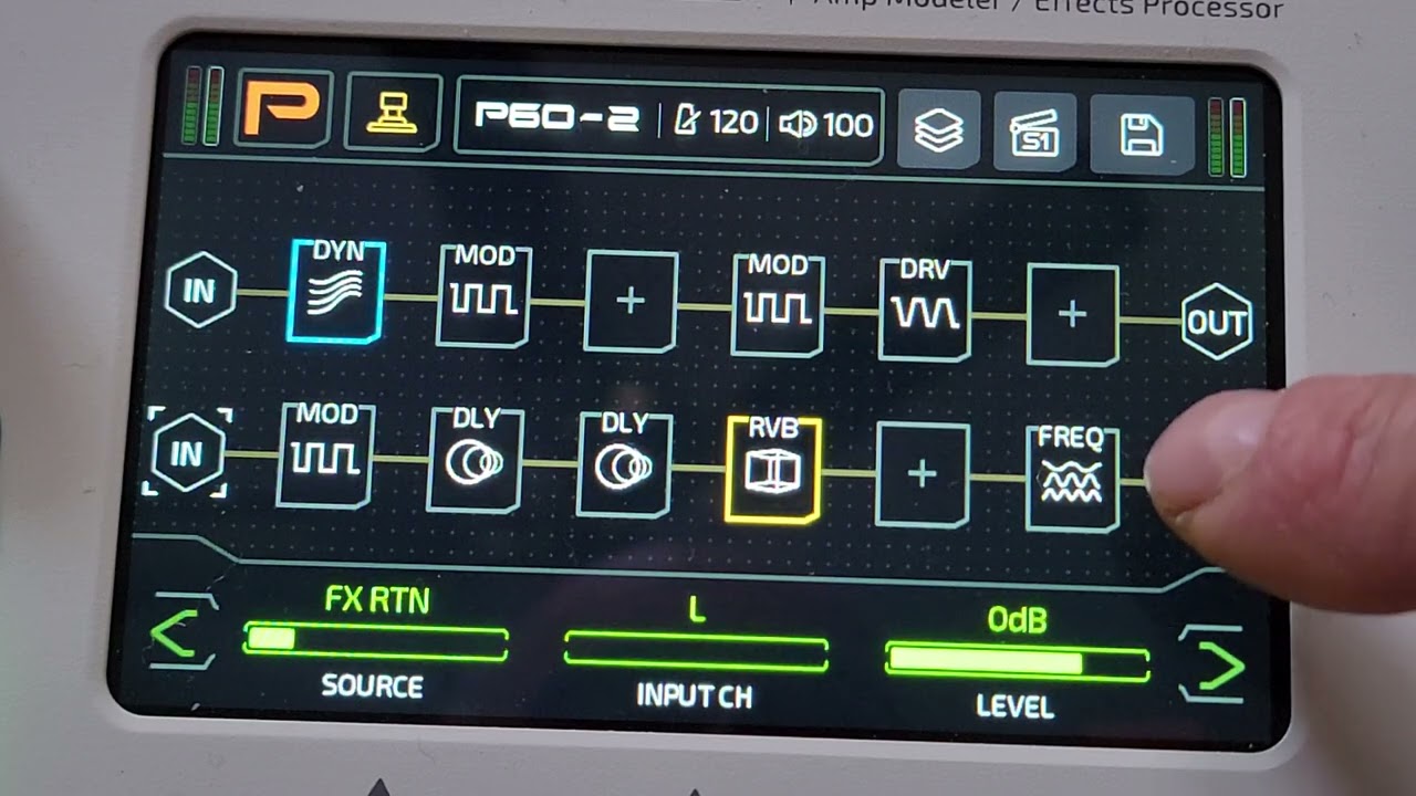 Ampero II Stage 4-cable instruction