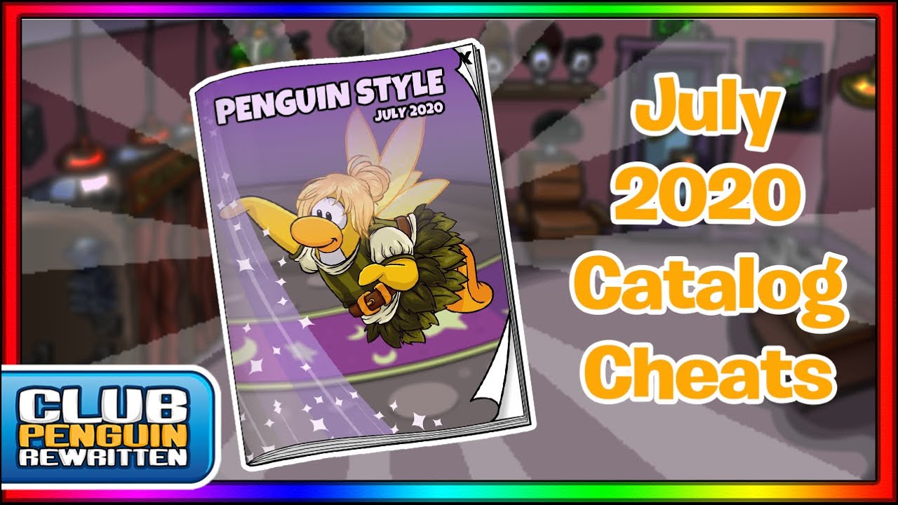 Penguin Style 2020 Catalog CHEATS Club Penguin Rewritten YouTube