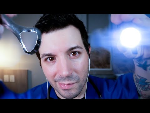 asmr MEDICO despues de un accidente - ASMR Español para DORMIR