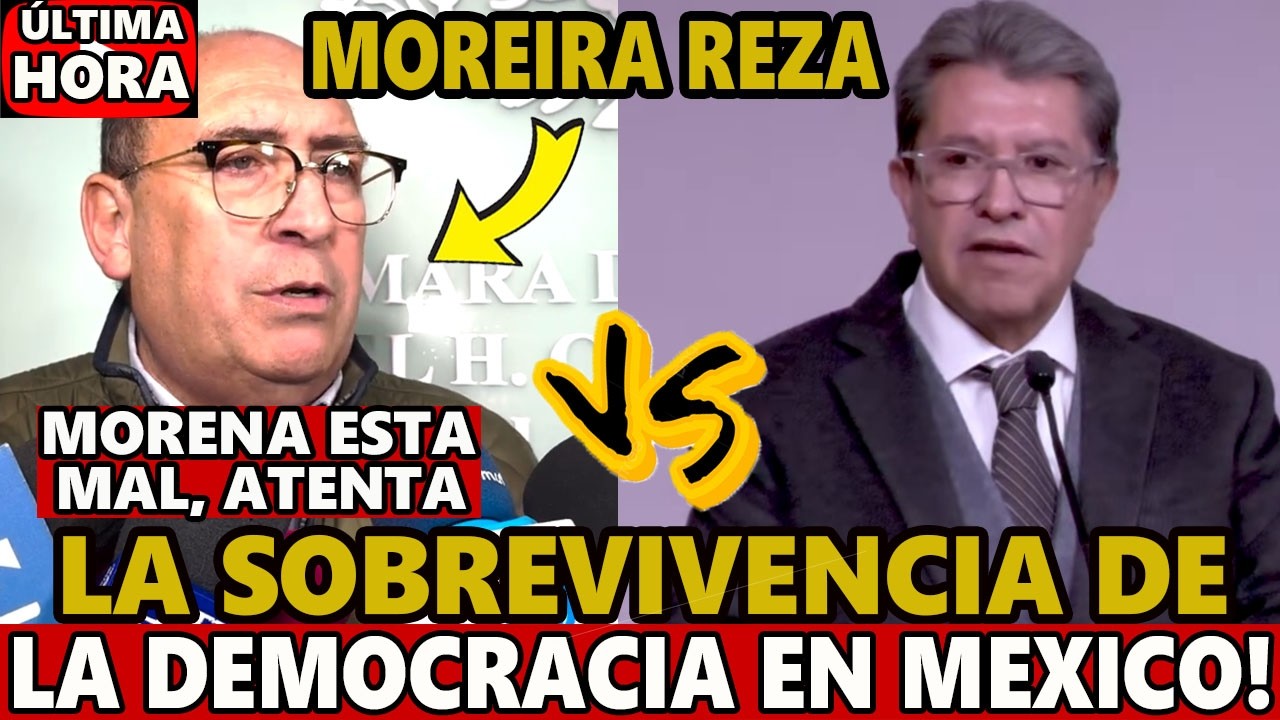 ¡AHORA SÍ LES PREOCUPA LA “DEMOCRACIA”! Rubén Moreira grita contra la reforma… ¿por su pluri?