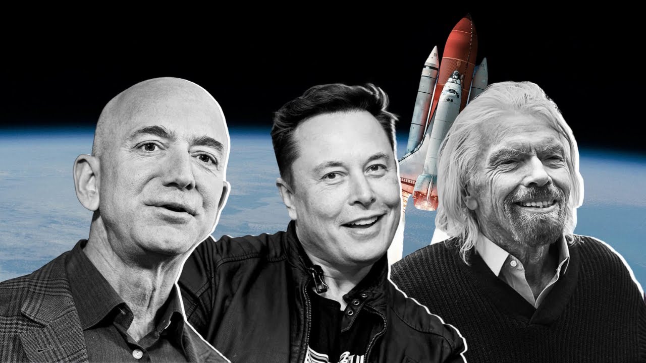Who Will Win The New Space Race? | Jeff Bezos vs Elon Musk vs Richard Branson