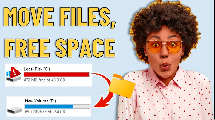 C Drive Almost Full? Move Downloads & Docs to D Drive Fast!