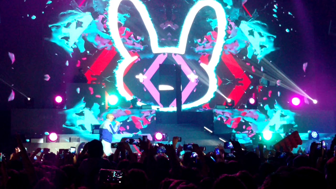 Show de Bad Bunny en el Luna Park 13/05/2018(1)
