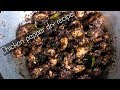 Hotel style chicken pepper dry  roast recipe, Indian style