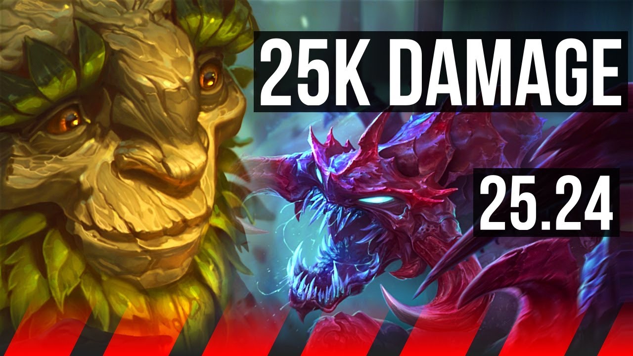 IVERN vs CHO'GATH (TOP) | 25K damage | EUW Master | 25.24