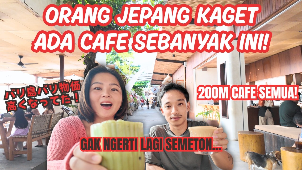 【BALI MAHAL】ORANG JEPANG KAGET ADA CAFE SEBANYAK INI BERDERET! SEKARANG SANUR UDAH BERUBAH