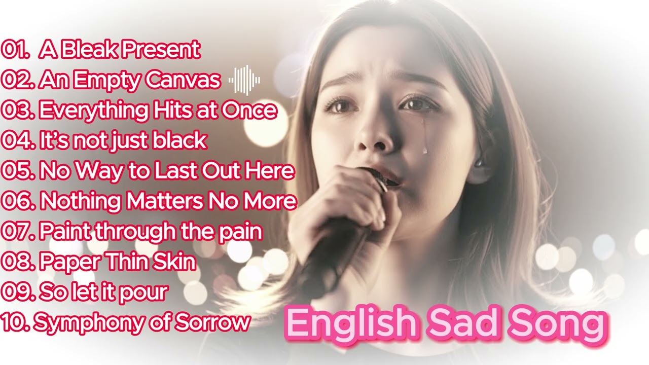 A Bleak Present - Invideo | Broken Heart Song 2026💔 Slow Sad Ballad Playlist || English Pop Playlist