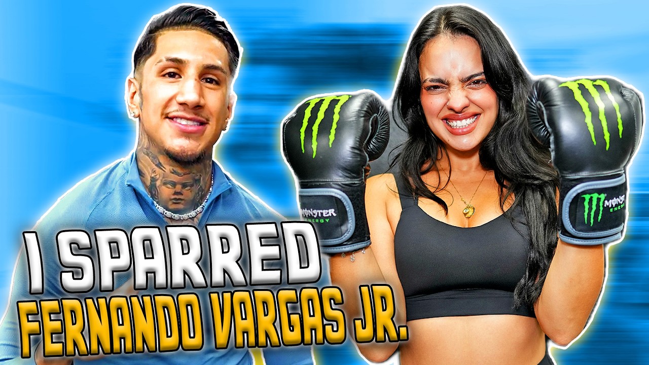 Fernando Vargas Jr. teaches me his secret boxing techniques & talks Canelo vs Crawford card!