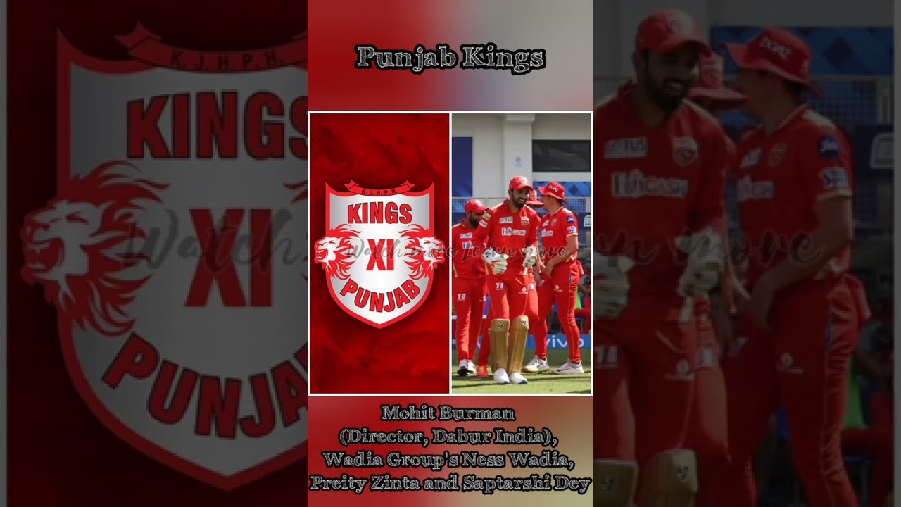 IPL 2022 Teams And Their Owners 