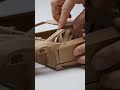 Amazing Cardboard Creations! DIY Mini Car Build from Cardboard | Satisfying Handmade Project | ##DIY