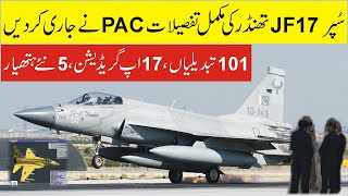 PAC PAF RELEASES OFFICIAL SPECIFICATIONS OF SUPER THUNDER JF-17 BLOCK III  | 2021