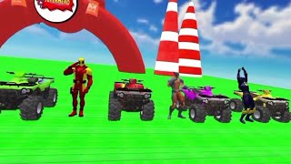 ATV Quads Bike Stunt Racing 3D Game।atv quads bike stunt racing game -Android Game Play 🎮 screenshot 5