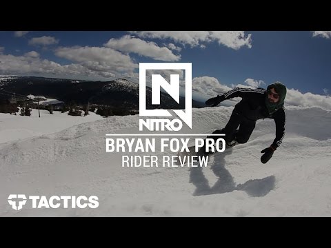 nitro bryan fox snowboard Nitro Bryan Fox Pro 2017 Snowboard Rider Review - Tactics