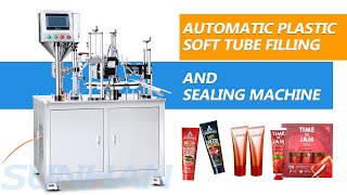 How To Use Automatic Piston Pump Plastic Soft Tube Paste Filling And Sealing Machine For Hand Cream screenshot 4