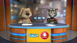 Talking to video, talking Tom news comedy video screenshot 1