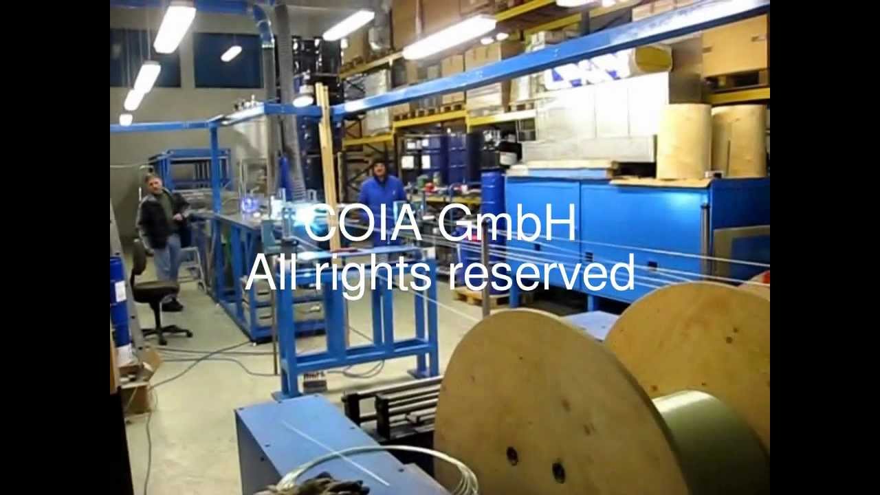 COIA GmbH - GFRP UV Pultrusion line.720p