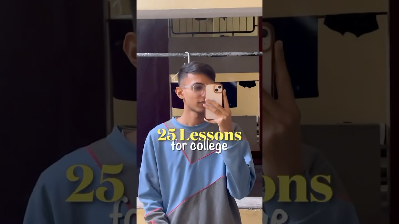 25 Lessons for College 