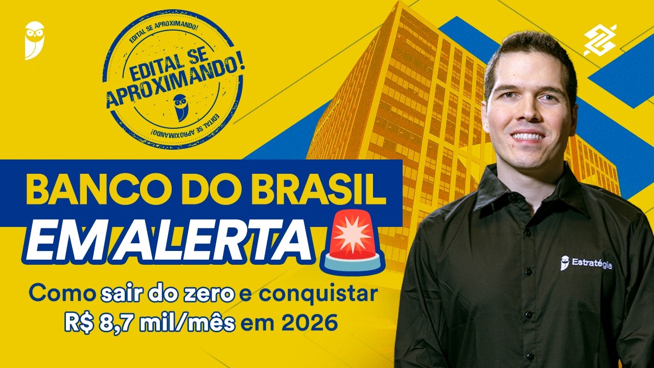 Banco do Brasil em alerta - Como sair do zero e conquistar R$ 8,7 mil/mês em 2026