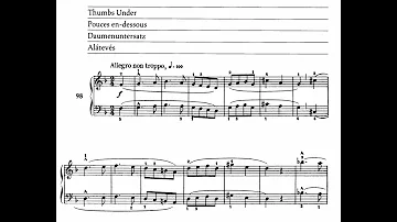 Béla Bartók - Mikrokosmos 98: Thumbs Under