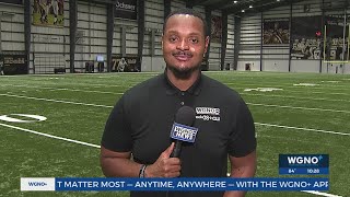 Saints prepare for first joint practice of 2026 training camp
