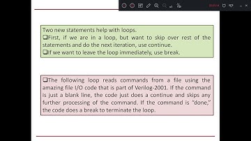 Procedural Statements and Routines 1