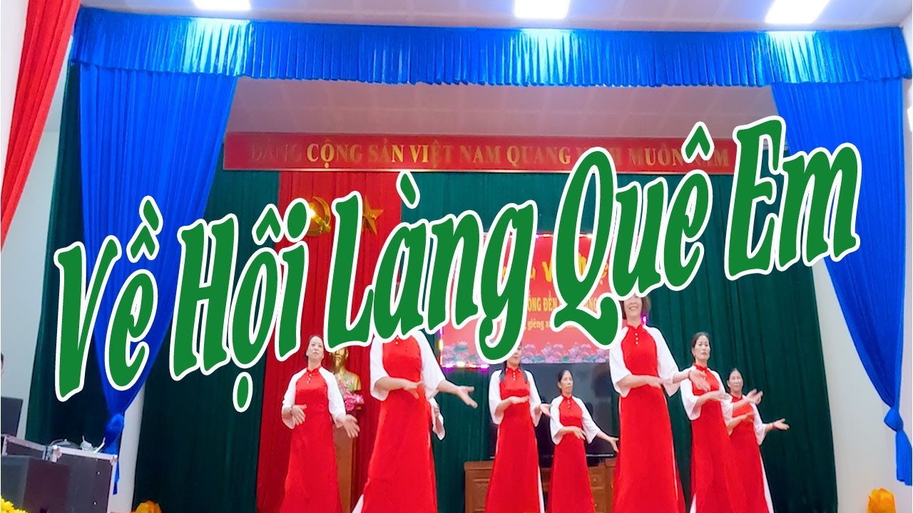 Về Hội Làng Quê Em - Học Nhảy Dân Vũ | Bắc Giang Quê Tôi