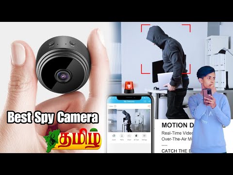 A9 Quality Spy Camera / Installation Method / Tamil Unboxing Review
