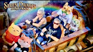 Seven Dwarfs MAGICAL Mine Train Journey! (In 4K GoPro)