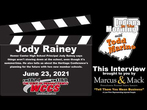 Indiana in the Morning Interview: Jody Rainey (6-23-21)