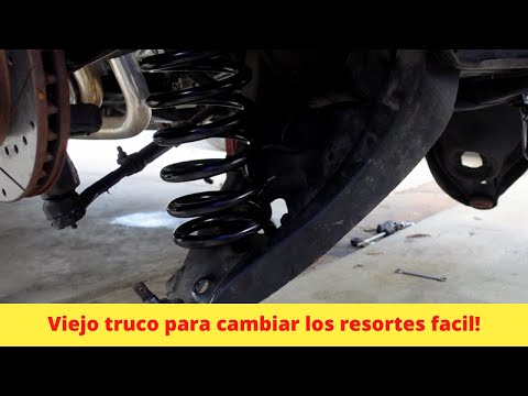 como cambiar resortes delanteros de un 1967 chevy camaro- how to replace front springs 67 camaro