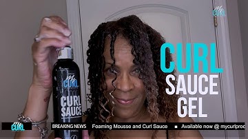 Coil Twist on natural hair using My Curl Products