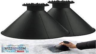 Magical Ice Scrapers for Car Windshield 2 Pack Cone Magic Car Review