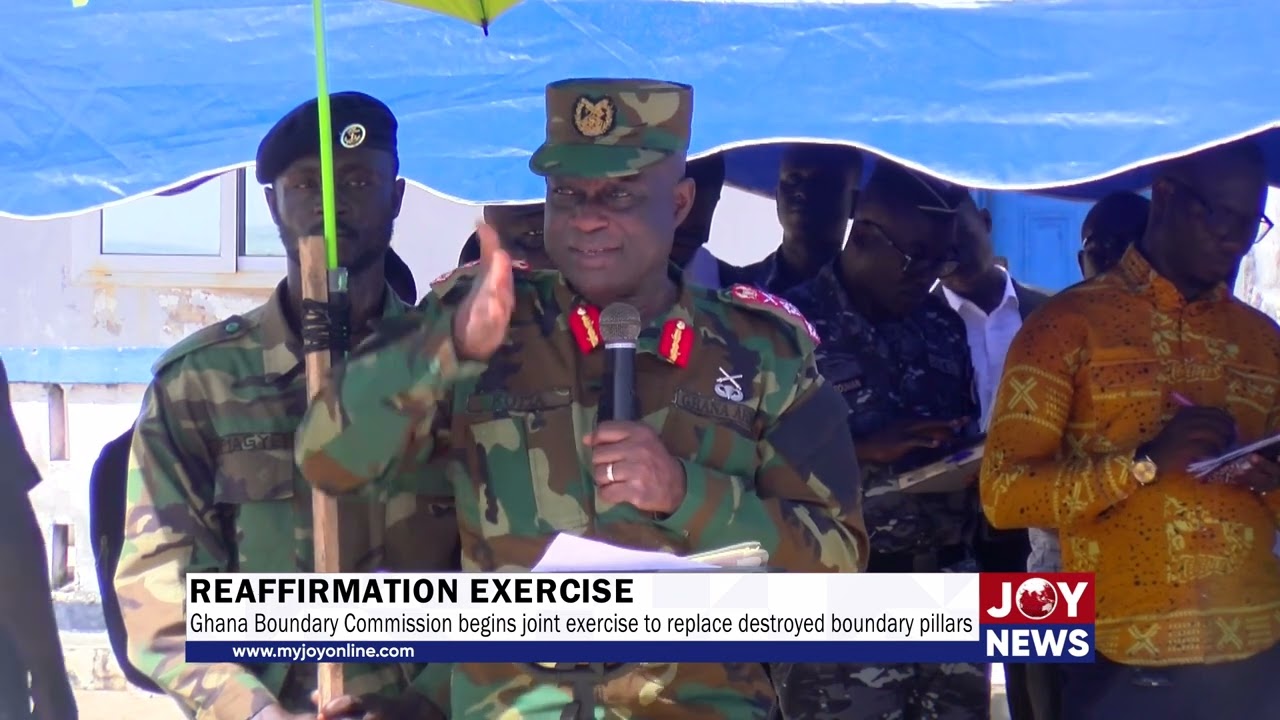 Reaffirmation exercise: Ghana Boundary Commission begins joint exercise to replace destroyed pillars