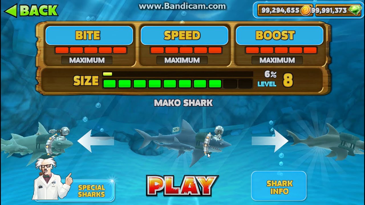 hungry shark hack with cheat engine YouTube