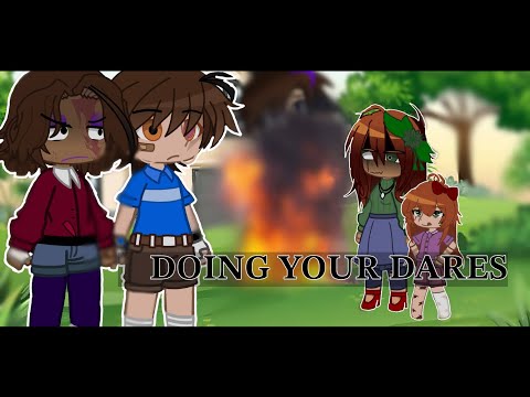 Aftons and the others doing your dares! // FNAF // SB + RUIN // MY AU // cool..