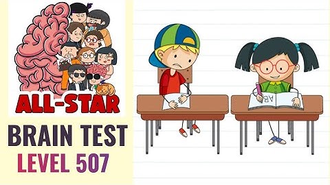 Brain Test All Star Level 507 | Help him pass the exam | Walkthrough