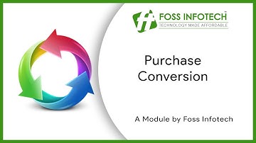 Odoo 12 Apps | Product Conversion | FOSS INFOTECH PRIVATE LIMITED