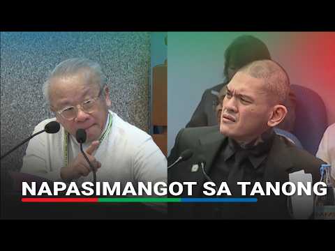 Baste napasimangot sa tanong ni Ted Te, depensa pinamadali kay Chiz ang prosekusyon