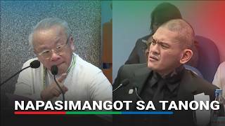 Baste napasimangot sa tanong ni Ted Te, depensa pinamadali kay Chiz ang prosekusyon | ABS-CBN News