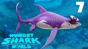 Hungry Shark World - Gameplay Walkthrough Part 7 - Smooth Hammerhead