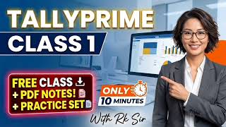 Tally prime class 1 vedeo #omitec #m2r5 #nielit