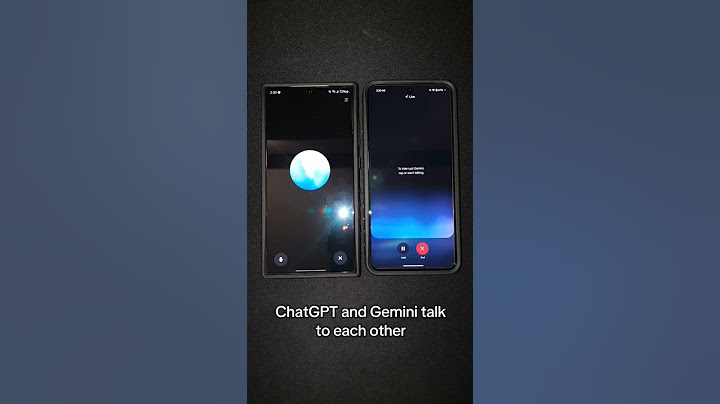 ChatGPT and Gemini talk to each other