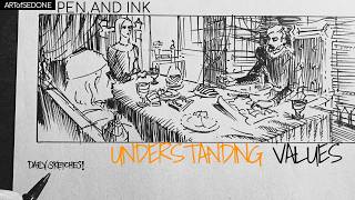 Pen And Ink Understanding Values