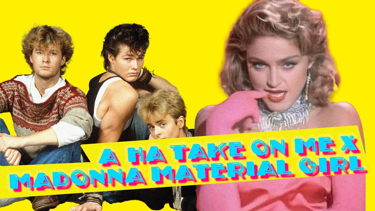A-ha Take on Me x Madonna Material Girl Type Beat | 80s | SYNTHWAVE | POP