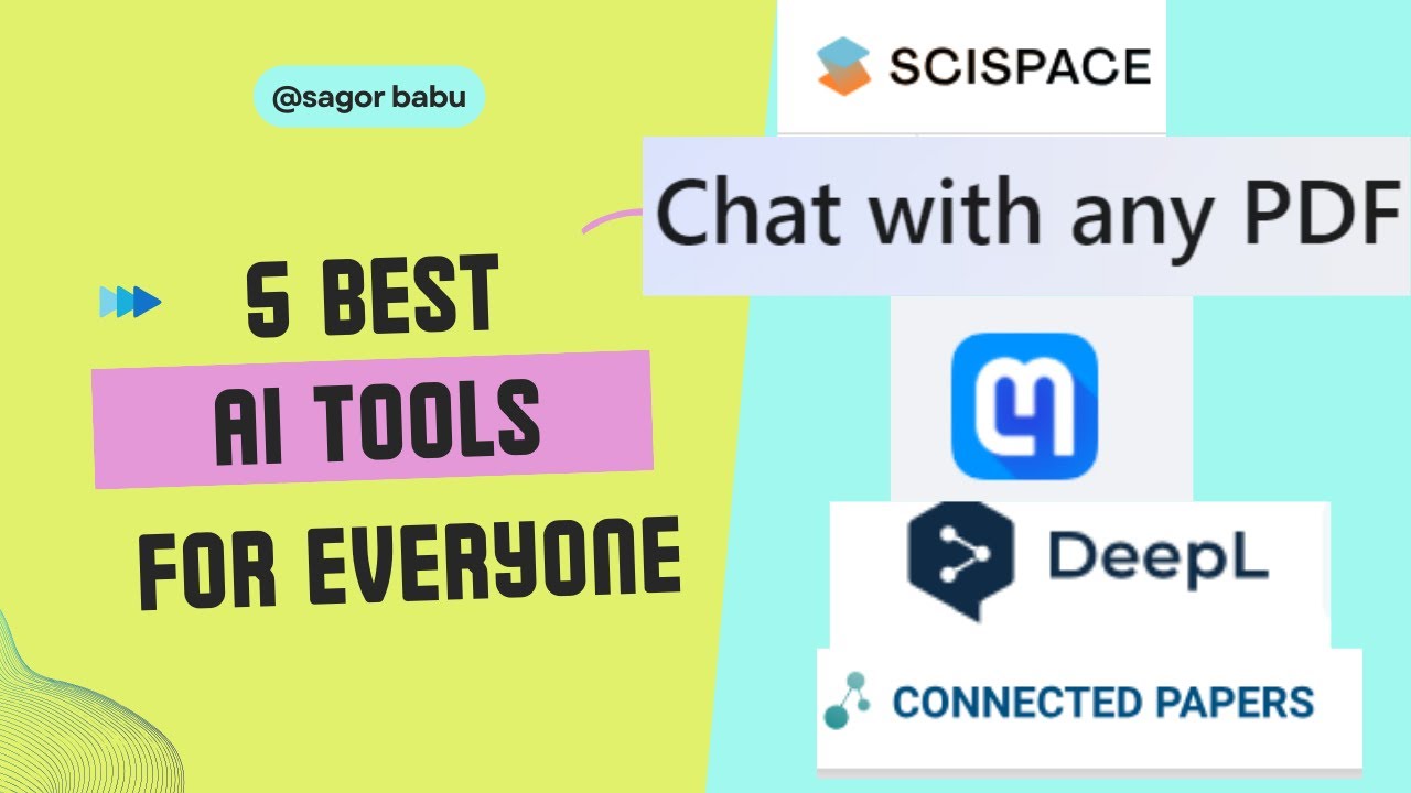 Unlocking the Power of AI Top 5 Research Tools Revealed #ai #scispace # ...