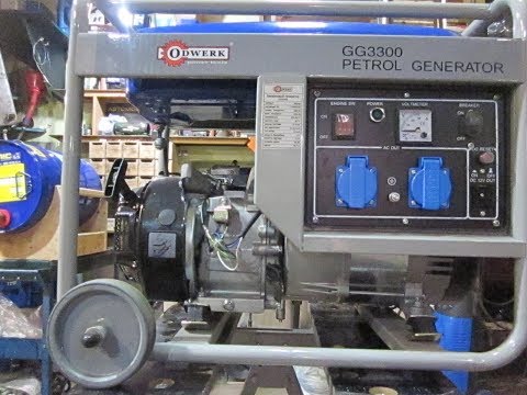 Бензогенератор  Odwerk GG3300. Муки выбора.