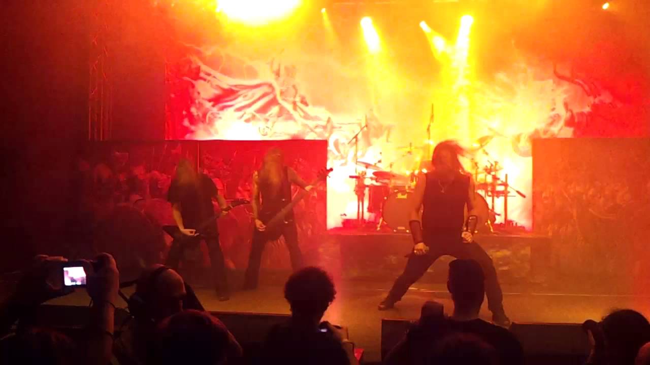 Amon Amarth - Death in Fire, Bucharest 2014 - YouTube
