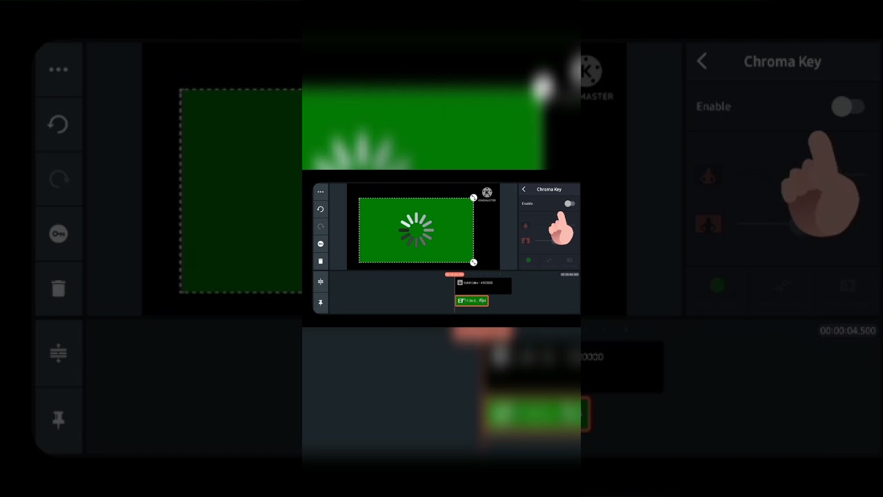 how to remove greenscreen 