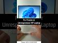Fix Frozen or Unresponsive HP Laptop - Windows 11 &amp; Windows 10